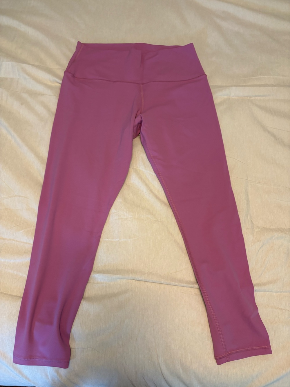 Athleta transcend 7/8 High-Rise Leggings pink